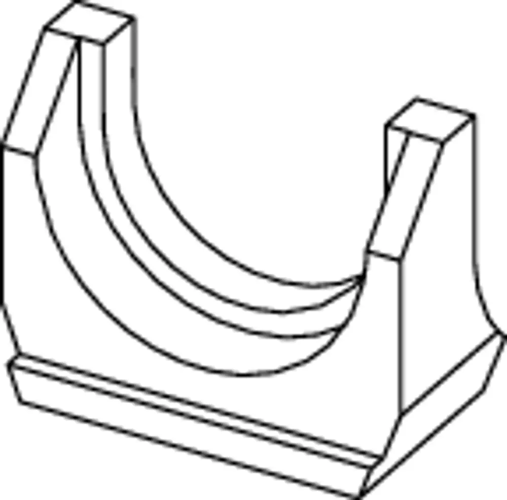 TECEflex PMA 40 63 Pressgabel mit Kunststoffhülse, zum Verbinden von Leitungen, abgebildet auf neutralem Hintergrund ohne weitere Details.